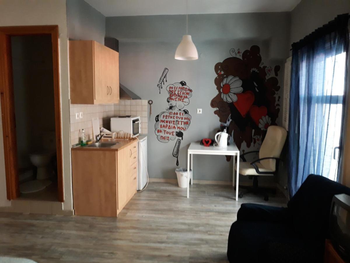 The Studio With The Bohemian Ambiance Salonic Exterior foto